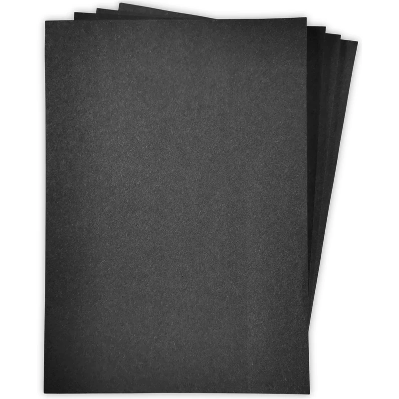 Be Creative A2 Black Sugar Paper 250 Sheets 100% Recycled Large Sheets