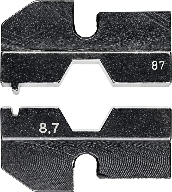 KNIPEX Crimping Die for FSMA, ST and MIC Connectors for Fibre Optics, 97 49 87