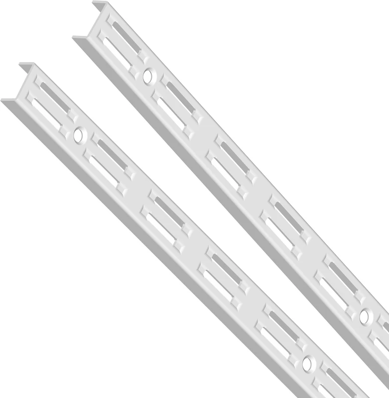 Element System Wall Rail 2 Row 2 Pieces 4 Sizes 3 Colours, 10001-00001