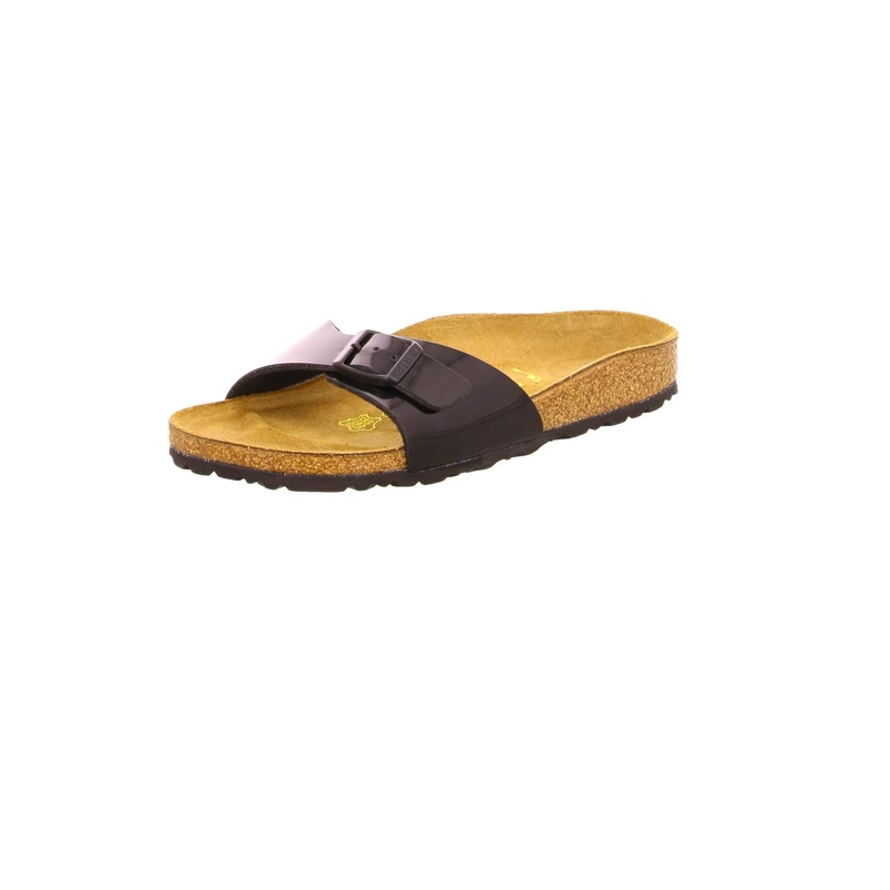 Birkenstock Madrid Mules/Clogs Women Black/Varnish - 4.5 - Mules Shoes