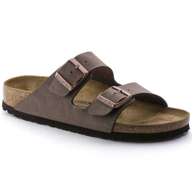 Birkenstock ARIZONA Birko-Flor Nubuck, Unisex Adults' Sandals, Brown (MOCCA), 9 UK (43 EU)