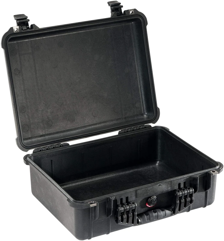 PELI 1520 Indestructible Protective Case, IP67 Watertight and Dustproof, 49L Capacity, Made in Germany, No Foam, Black
