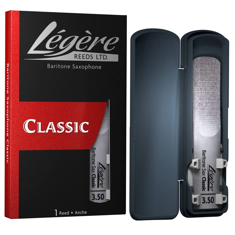 Légère Reeds - Baritone Saxophone Reed, Classic, Strength 3.50 (BS3.50) - Premium Synthetic Woodwind Reed