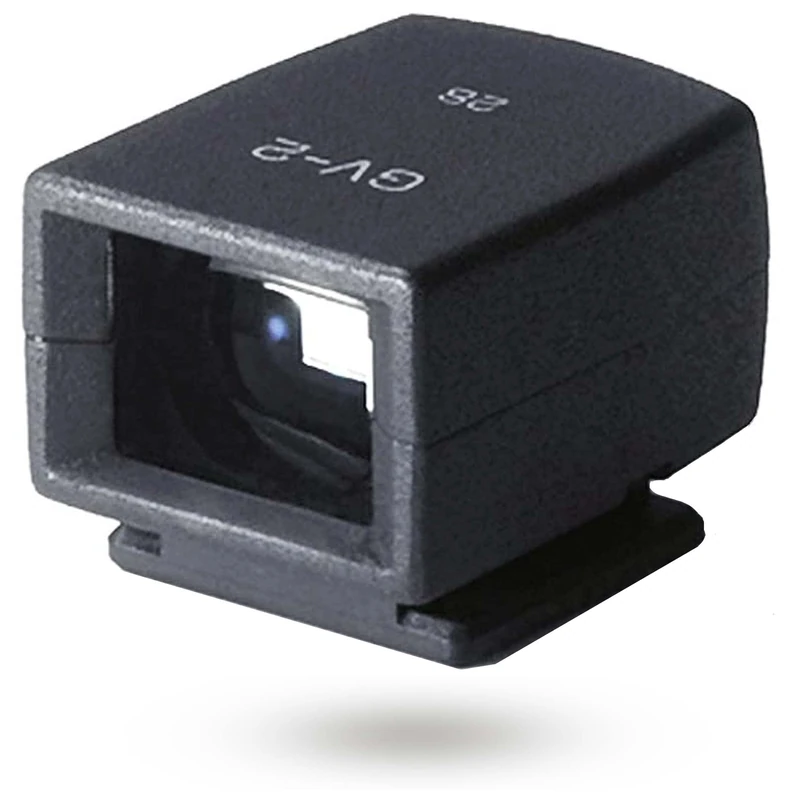 Pentax Ricoh External Viewfinder GV-2 Used on GRD IV Hot Shoe, Black