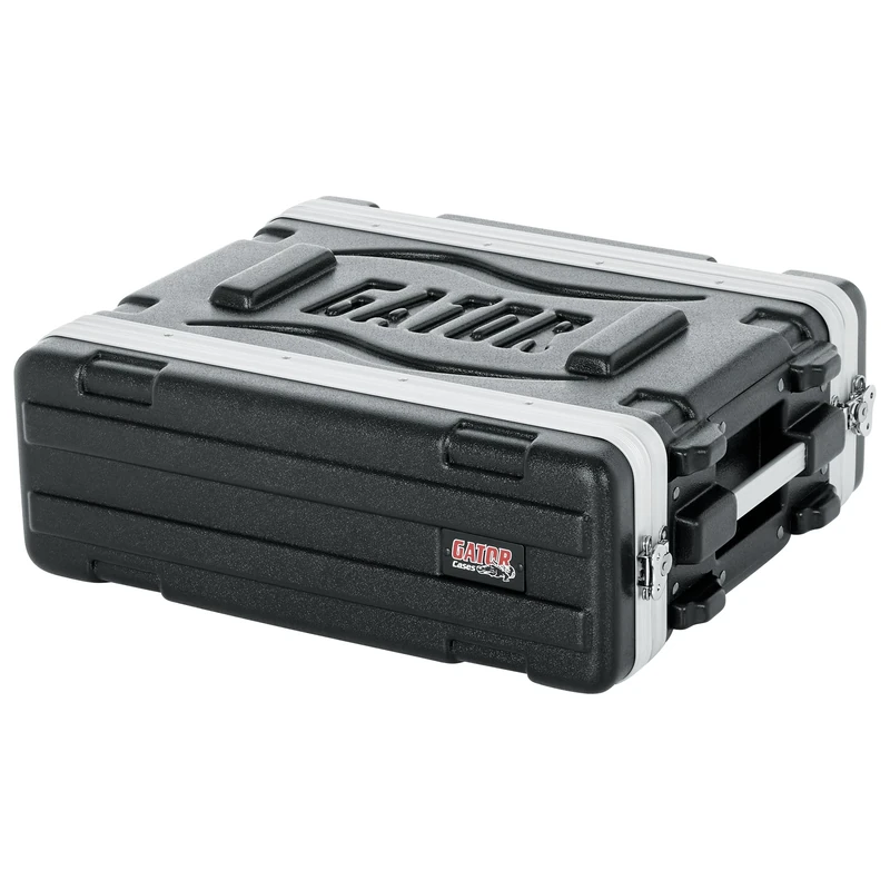 Gator Molded PE 3U 14.25 inch Deep Rack Case with Front / Rear Rails