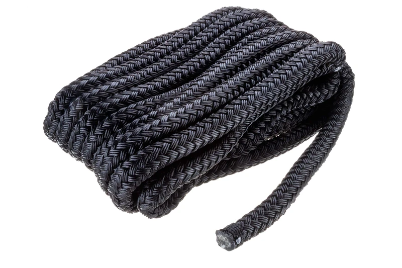 Seachoice 50 – 40441 Cabo Lashing Nylon Double Braided, Black, 16 mm x 7.6 m
