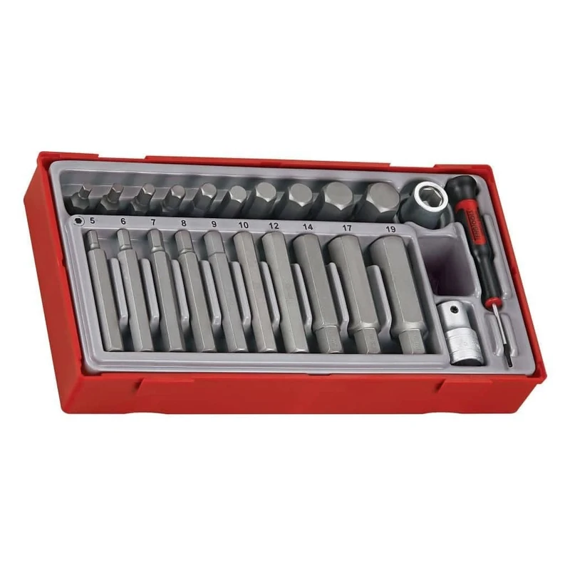 Teng TTHEX23Metric Hex Bit Socket Set (23 Pieces)