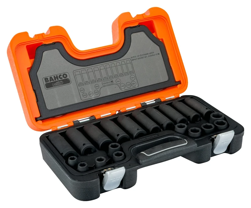 D-DD/S20 Mixed Impact Socket Set of 20 Metric 1/2in