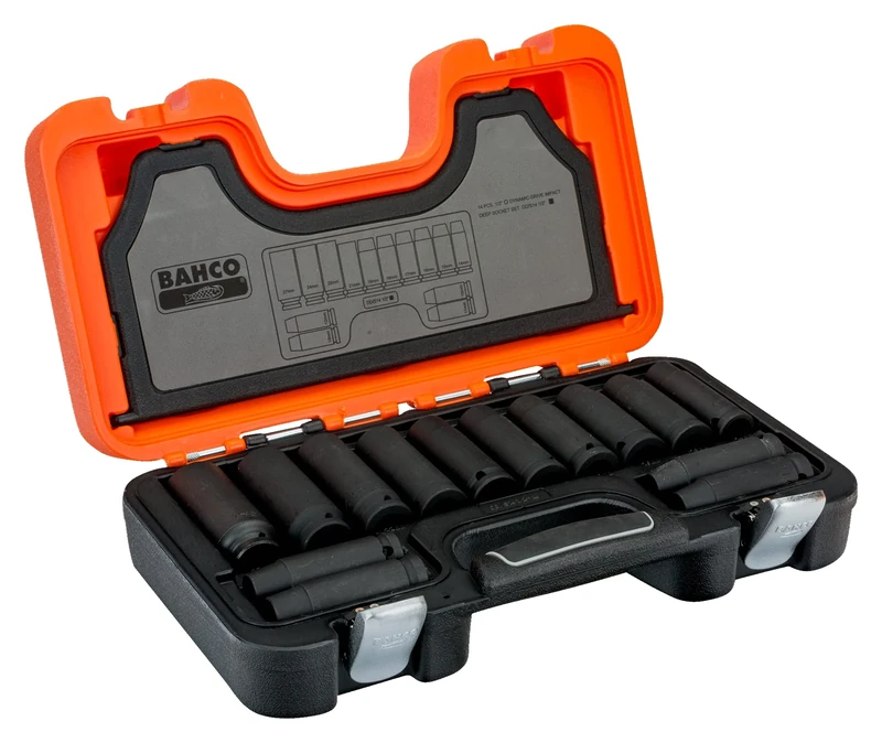 DD/S14 Deep Impact Socket 14 Piece Set 1/2in Square Drive - Image 1