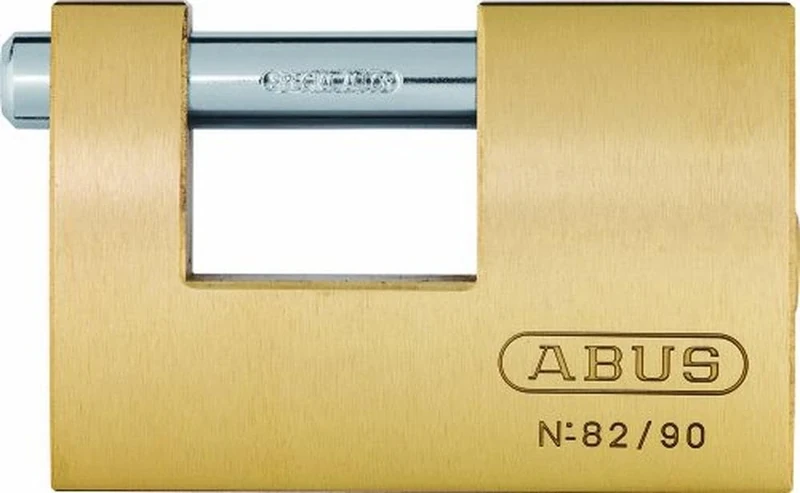 ABUS 11578 Monoblock Brass Shutter Padlock with 8521 Alike Keyed