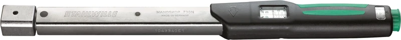 Stahlwille 730N/12 730N Torque Wrench, Silver/Black, 12/25 130 Nm