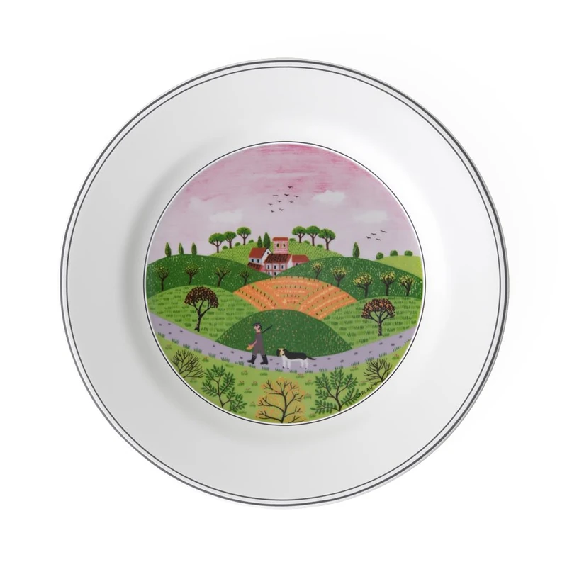 Villeroy & Boch Design Naif 21 cm Salad Plate, Huntsman