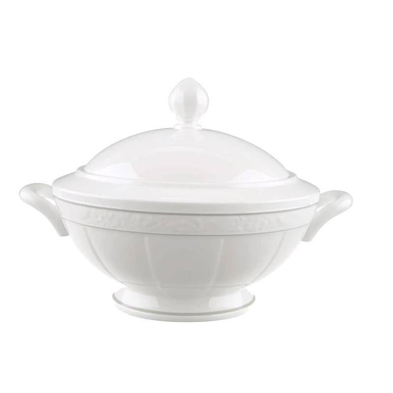 Villeroy & Boch Gray Pearl 2.80 Litre Round Soup Tureen