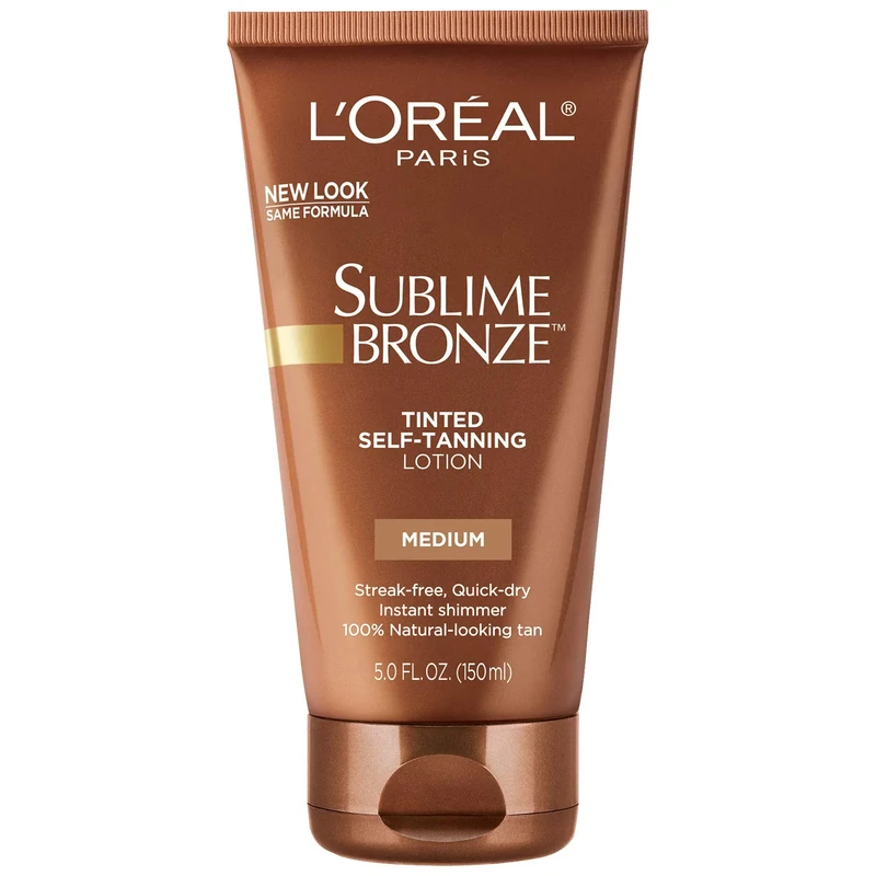 L'Oreal Paris Sublime Bronze Tinted Self-Tanning Lotion Light Medium 145 ml