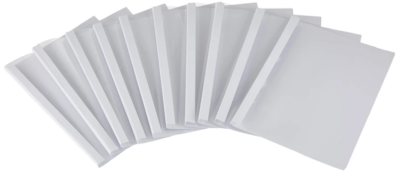 GBC Standard Thermal Binding Covers, 15 mm, 140 Sheet Capacity, A4, White, Pack of 50, IB370083