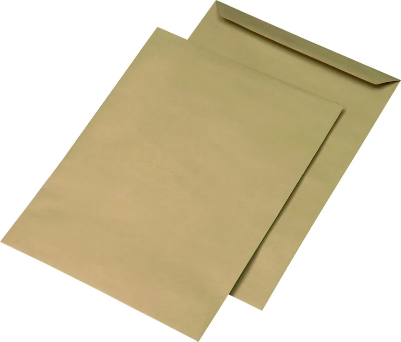 MAILmedia 301017 Envelopes E4 Self-Adhesive without Window Brown