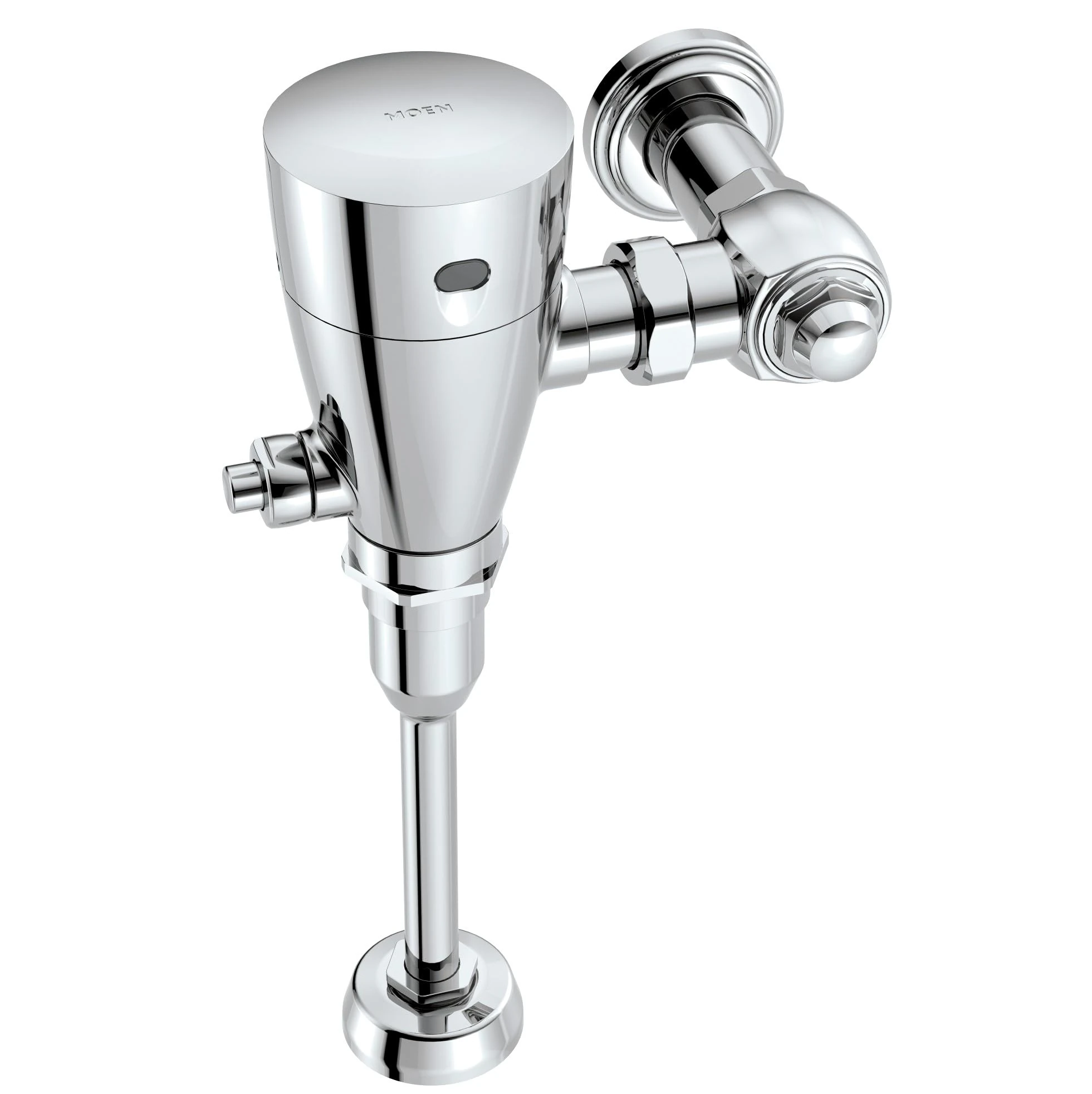 Moen 8312 M-Power 3/4-Inch Urinal Battery Powered Exposed Sensor-Operated Electronic Flush Valve 1.0 gpf, Chrome