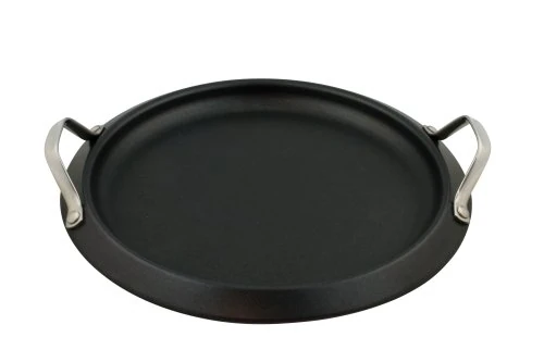 Dexam Supreme Non-stick Pizza or Pancake Griddle, 34cm, Black - Image 1