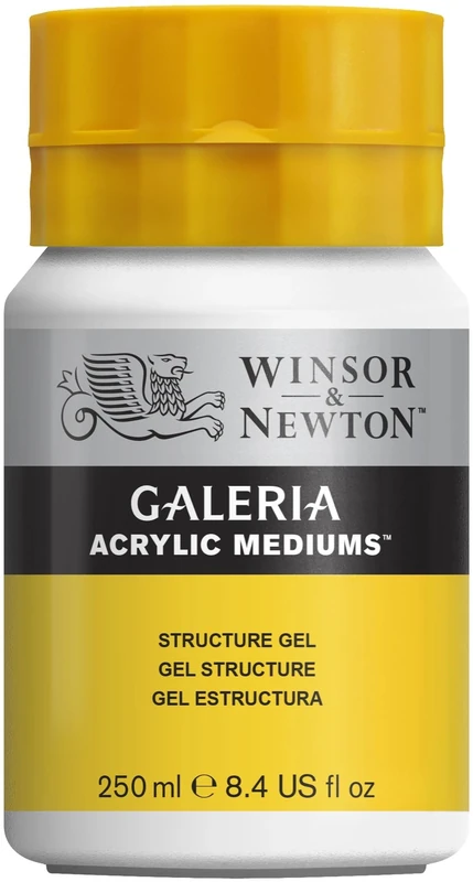 Winsor & Newton Galeria Structure Gel 250ml - Acrylic Impasto Medium