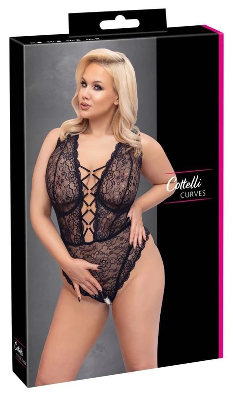 Cottelli Curves Women Body Black 85D/L - Image 1