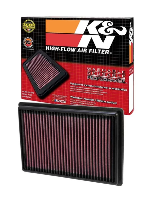 K&N Filters 33-2376 Washable and Reusable Car Air Filter