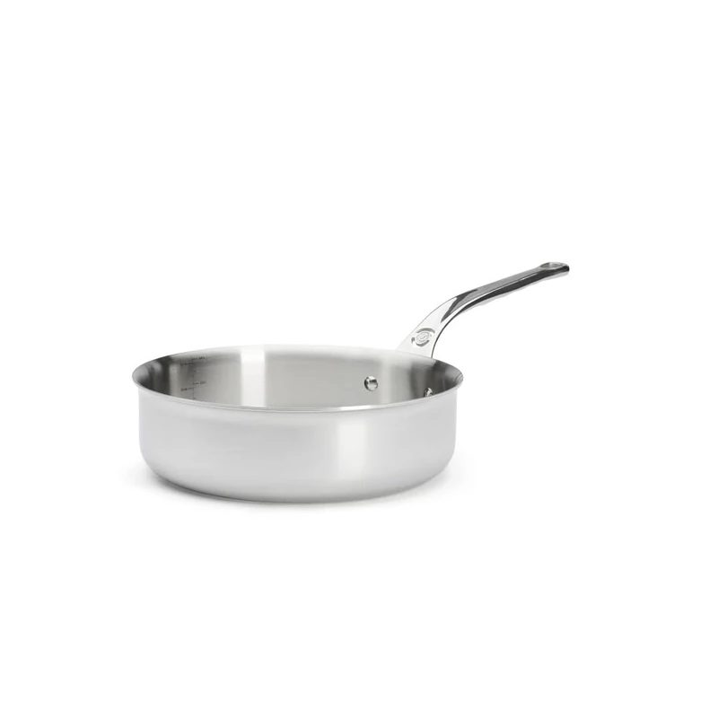 De Buyer 3730.24 Affinity Straight Sauté Pan 24 cm
