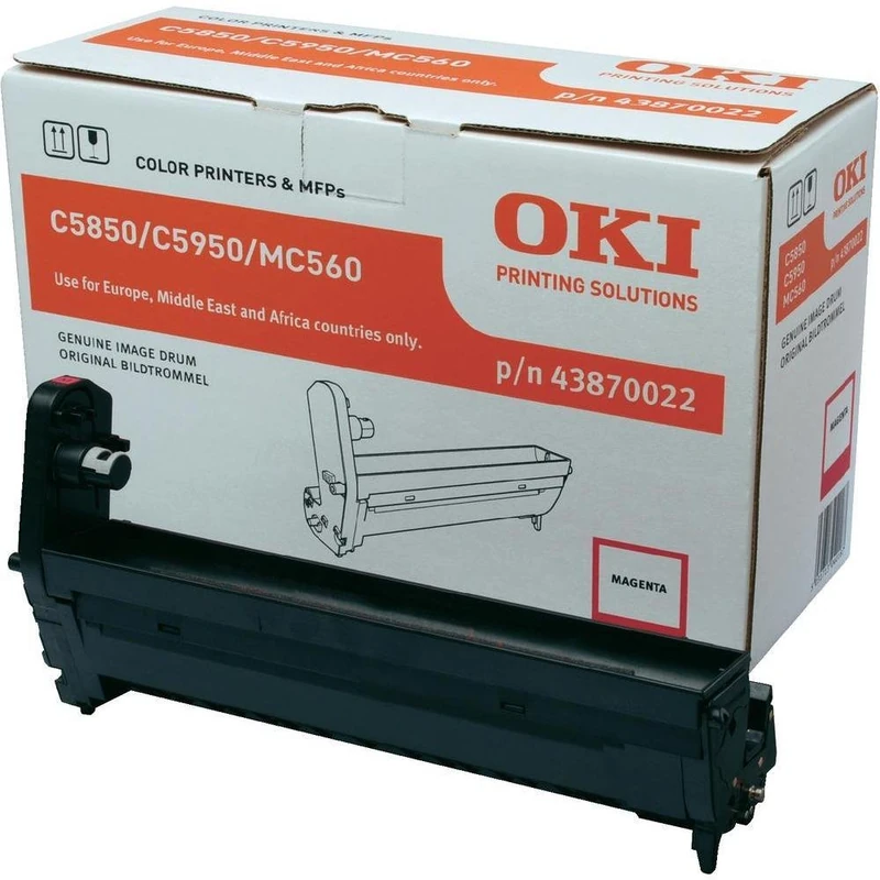 OKI C5850 Image Drum Yield 20000 Pages - Magenta