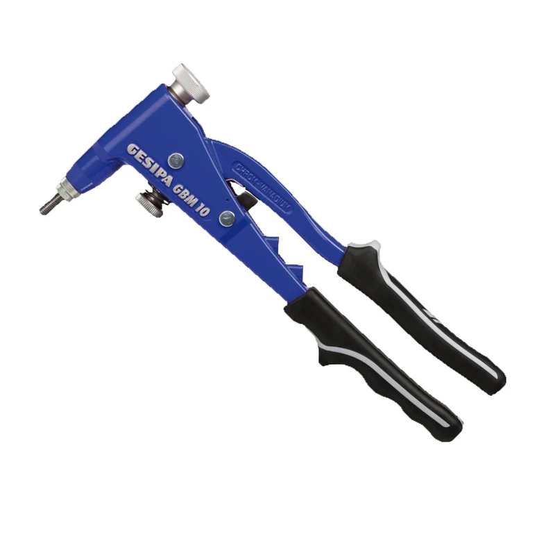 Gesipa 1457087 "GBM 10" Blind Rivet Nut Hand Tool, Blue/Black