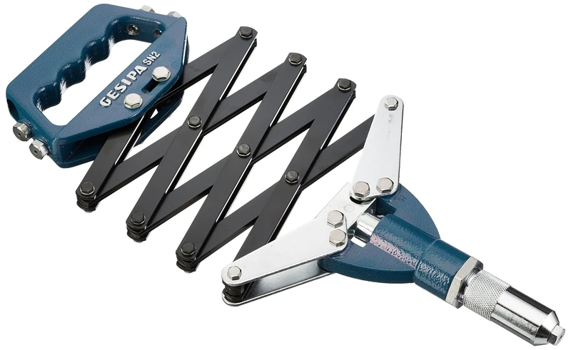 Gesipa Cords Rivet Pliers Scissor with Insert 4.8/5 mm 54504 - Image 1