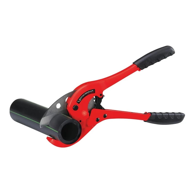 Rothenberger 52015 "ROCUT 75 0-75" Plastic Pipe Shears - Black/Silver/Red