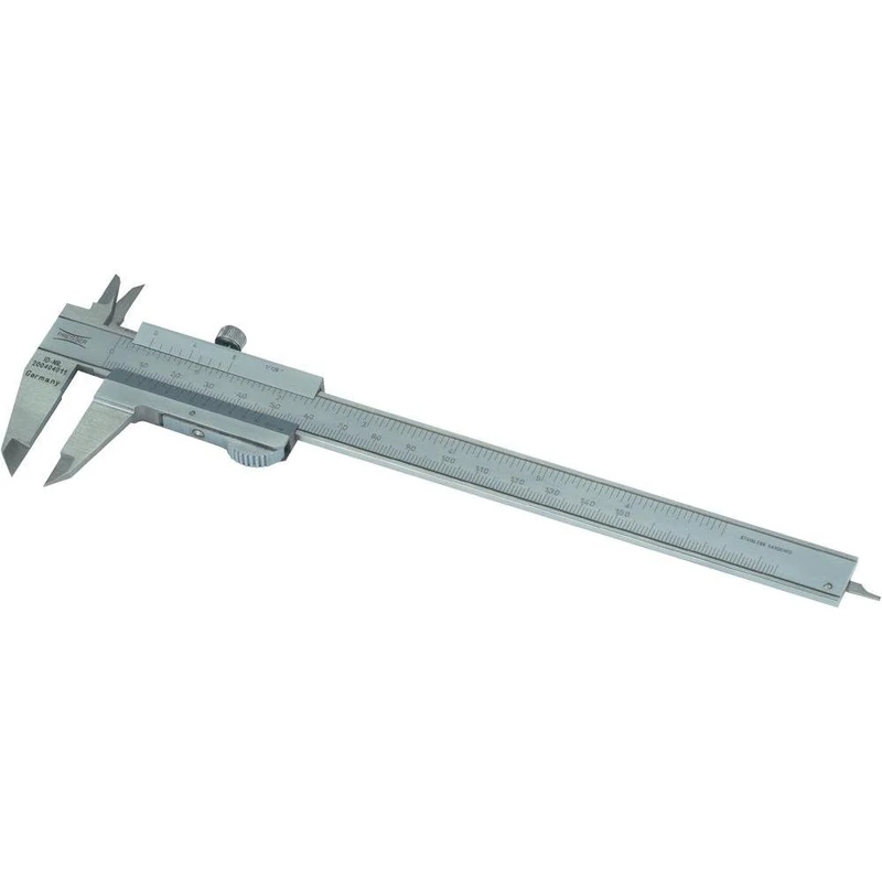 Preisser 0190501 Taschenmessschieber Duo Fix Caliper L.150mm Ablesung 0,05mm Schnabel-L.40mm