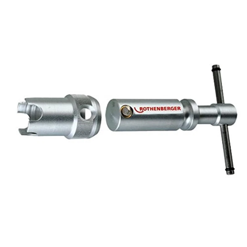 Rothenberger 70413 Adapter for RO-Quick with Cross Handle, Silver