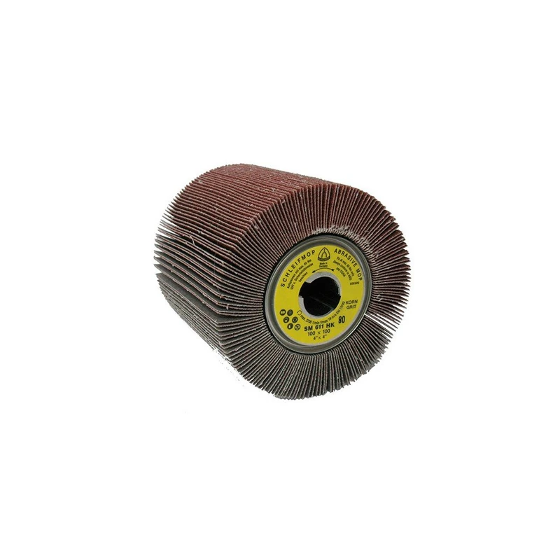 Klingspor schleifmopräder SM – 100 x 50 x 19 mm, 3 Pieces, 120 Grit, Bulk 61045