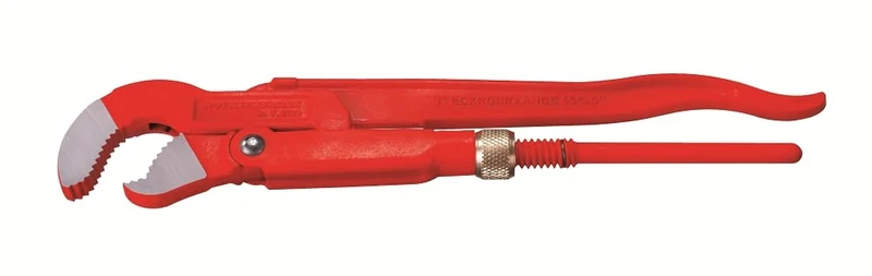 Rothenberger 70125 "Super S Corner Pipe Wrench, Red, 45 degree - 3-Inch