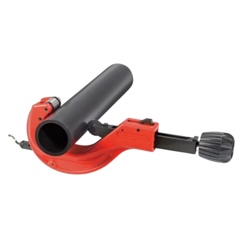Rothenberger 70031 67 PL Automatic Telescopic Ratchet Pipe Tube Cutter, Red/Black