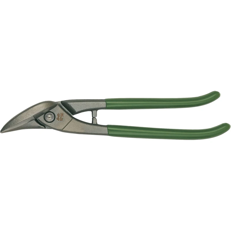 Bessey D116-280 Right Hand Cut Shape and Straight Cutting Snips, Blue/Grey