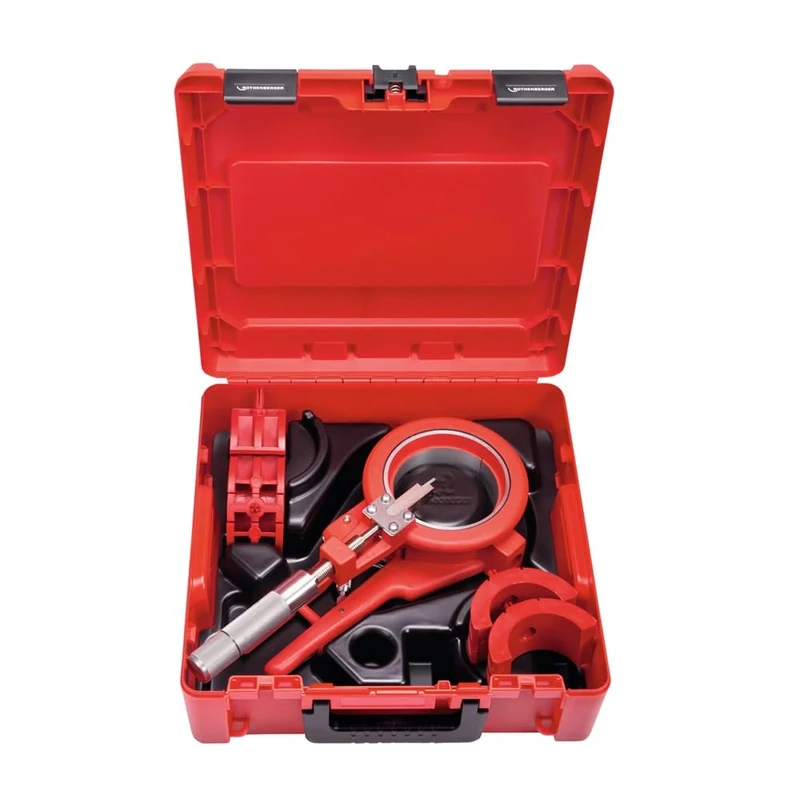 Rothenberger 55035 "ROCUT 110" 50/75/110 Cutting and Chamfering Tool Set, Red