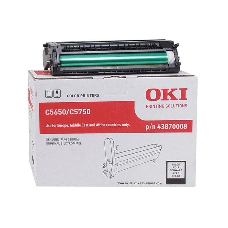OKI C5650 Image Drum Yield 20000 Pages - Black