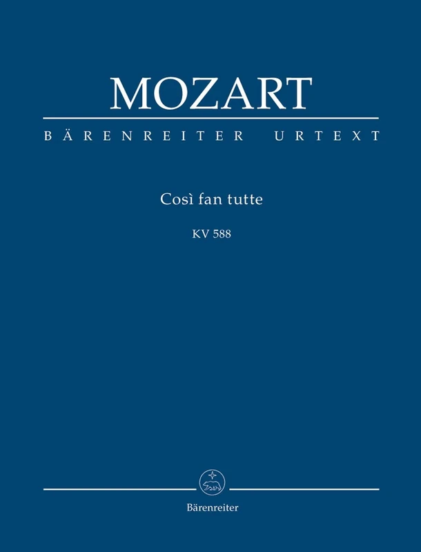 Cosi fan tutte K.588 (Study Score, paperback)