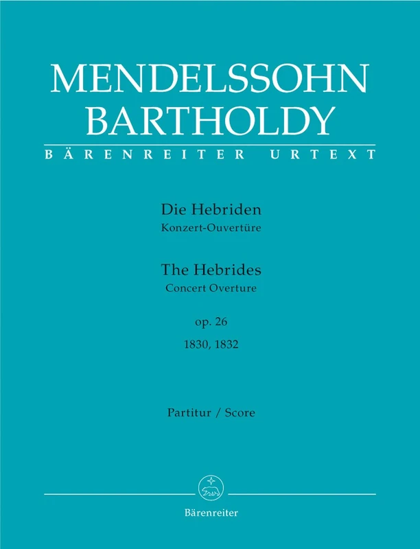 The Hebrides Op.26 Concert Overture (Full Score)