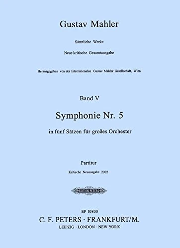 Mahler: Symphony No. 5 (Score) (EP10800)