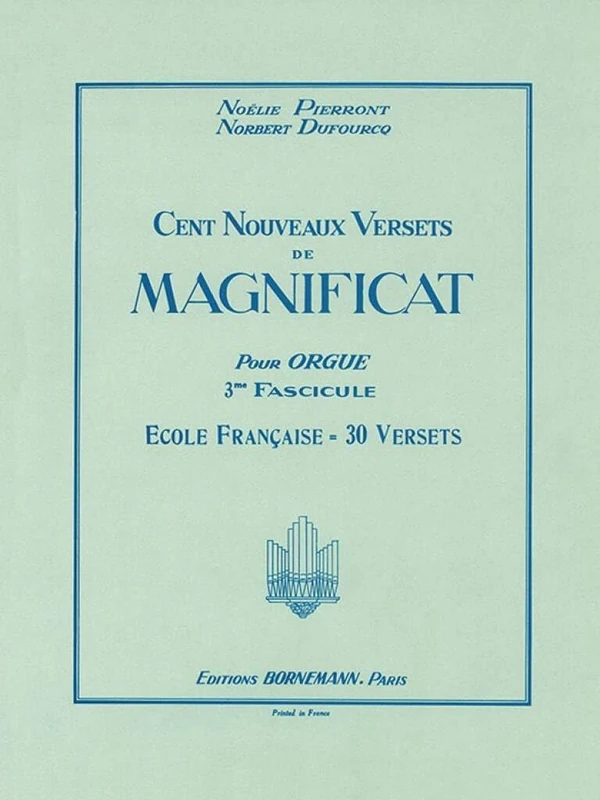 Various Composers: 100 Versets de Magnificat (Organ)