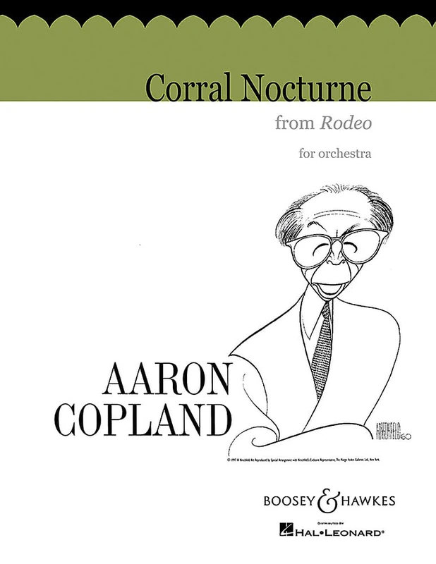 Corral Nocturne: from "Rodeo". Orchestra. Partition et parties. - Image 1