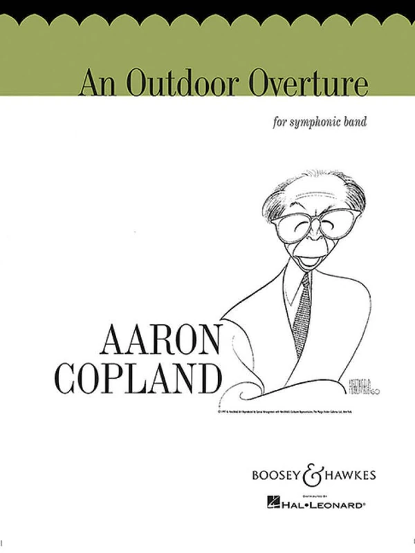 An Outdoor Overture: QMB 157. Wind band. Partition et parties.