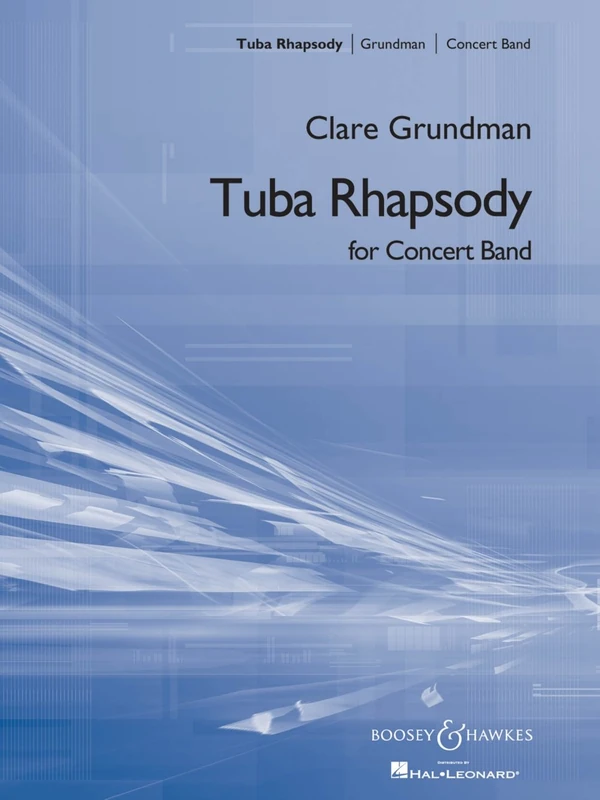 Tuba Rhapsody: QMB 399. Wind band. Partition et parties.