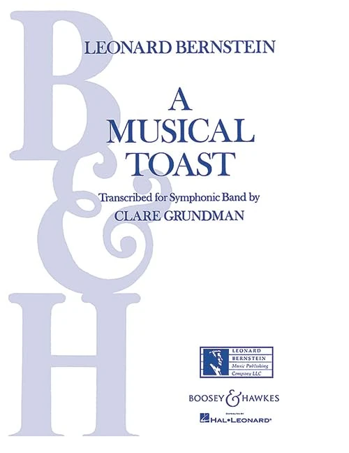 A Musical Toast: QMB 421. Wind band. Partition et parties.