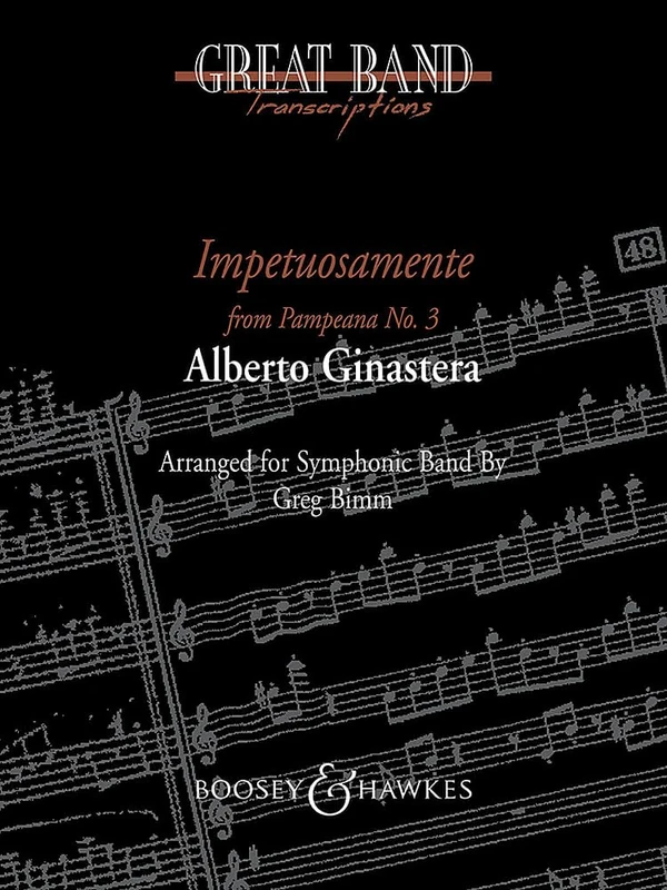Impetuosamente: from "Pampeana No.3". Wind band. Partition et parties. - Image 1
