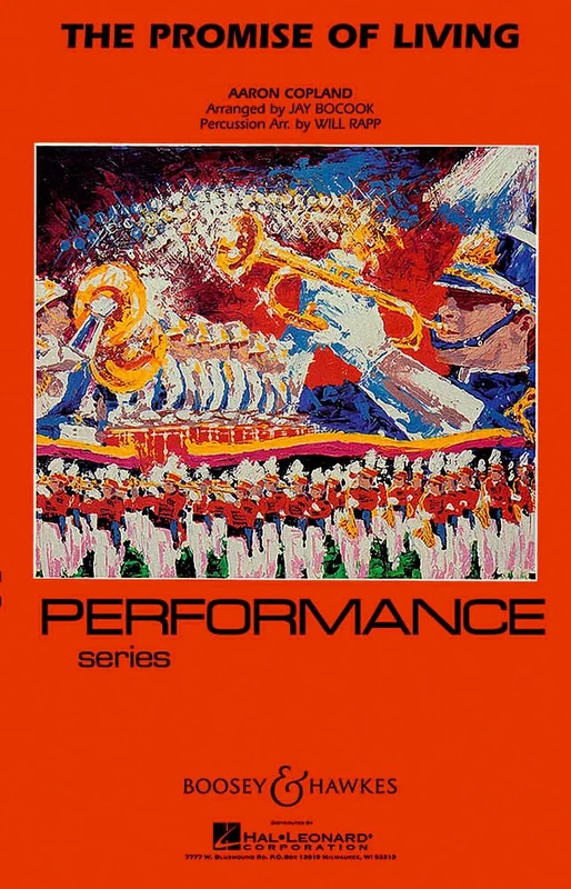 Promise of Living: wind band. Partition et parties.