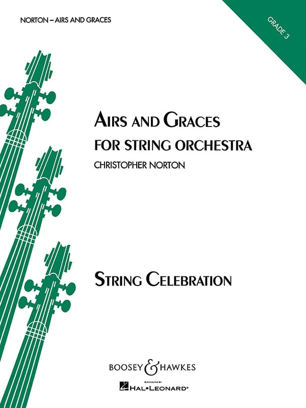 Airs & Graces: string orchestra. Partition et parties.