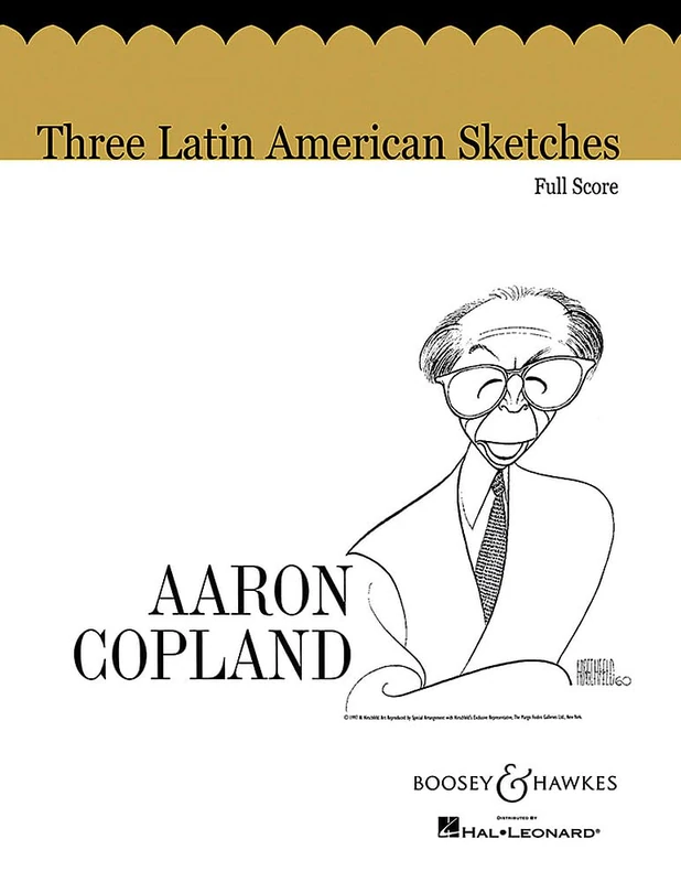 3 Latin American Sketches: orchestra. Partition.